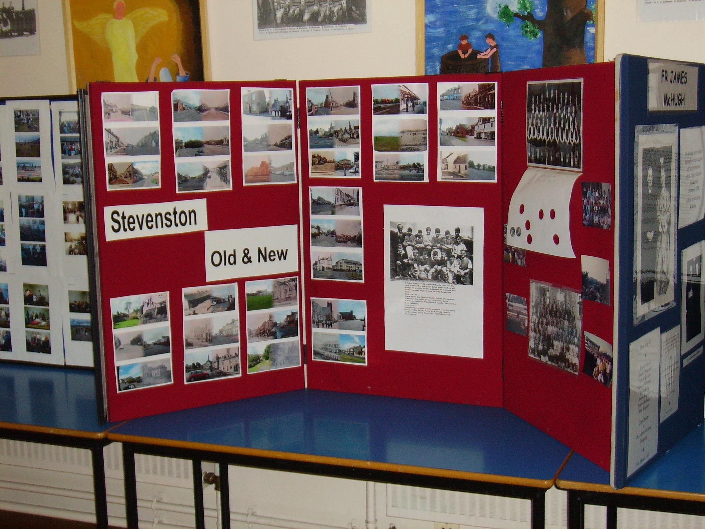 An exhibition of photographs of Stevenston old and new.